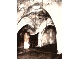 In Nablus, or Shechem, is the only synagogue of the Samaritans, descendants of the remnant of the Northern Kingdom of Israel. An early photograph.